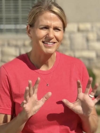 A real product user giving their opinion on camera.